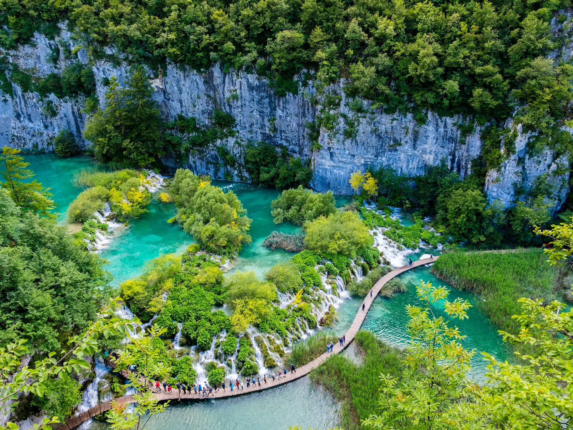 Croatia, Lika-Senj, Osredak, Plitvice Lakes National Park