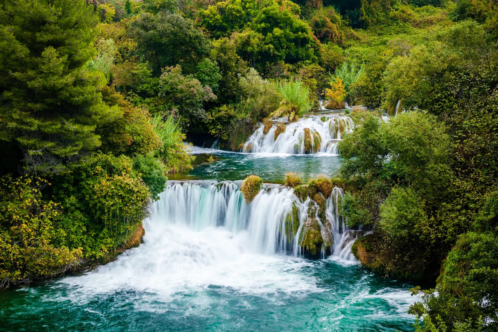 Waterfall of Krka National Park, Croatia